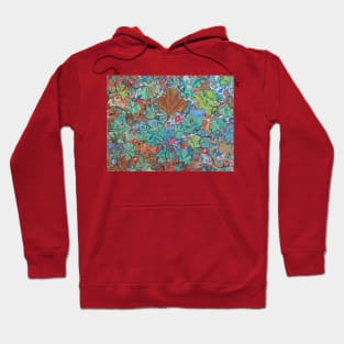 Gingko abstract Hoodie